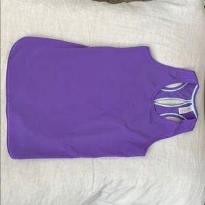 Size 12 purple Ivivva racerback tank top